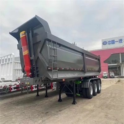 Heavy-Duty 20FT Back Dump Trailer for Construction & Mining Logistics